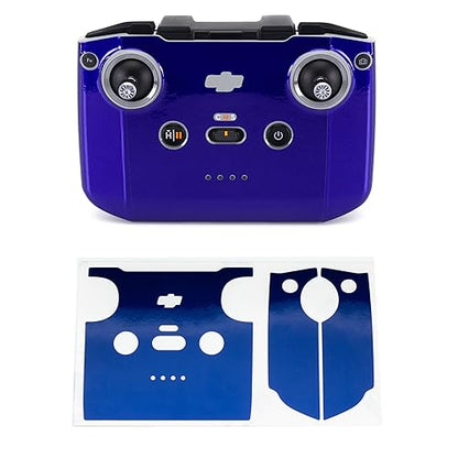 WRAPGRADE Skin Stickers Compatible with DJI RC-N2/N3 (Stratosphere Blue) - color: STRATOSPHERE BLUE