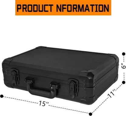 15 Inch Hard Carrying Storage Case - size: Inner：14.5''X 10.5 X 5.5''