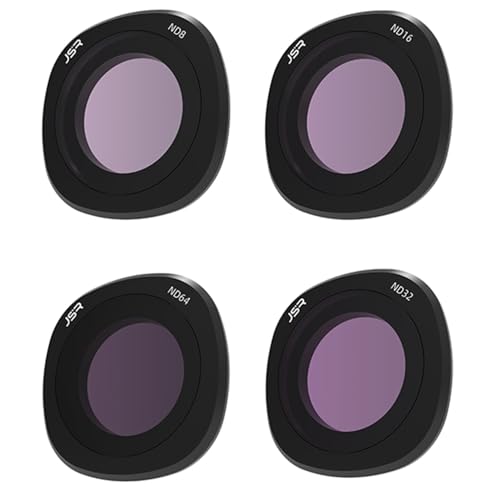 Coyktonty Lens Filter/Filter Set for DJI Neo2 Drone,Waterproof, Oil-Resistant, Easy to Install (ND8+ND16+ND32+ND64) - color: ND8+ND16+ND32+ND64