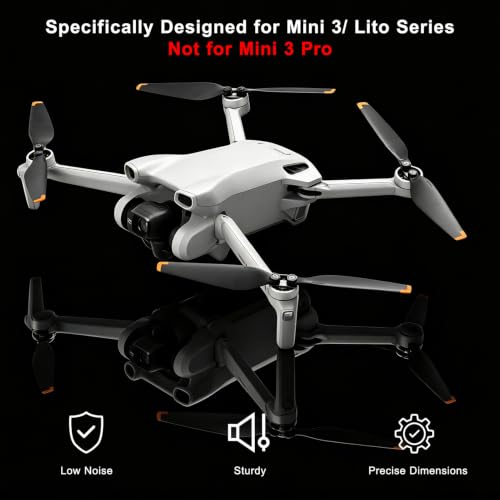 Propellers with Magnetic Screwdriver for DJI Mini 3/ Lito 1/ Lito X1 (24Pcs