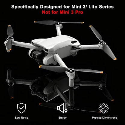 Propellers with Magnetic Screwdriver for DJI Mini 3/ Lito 1/ Lito X1 (24Pcs