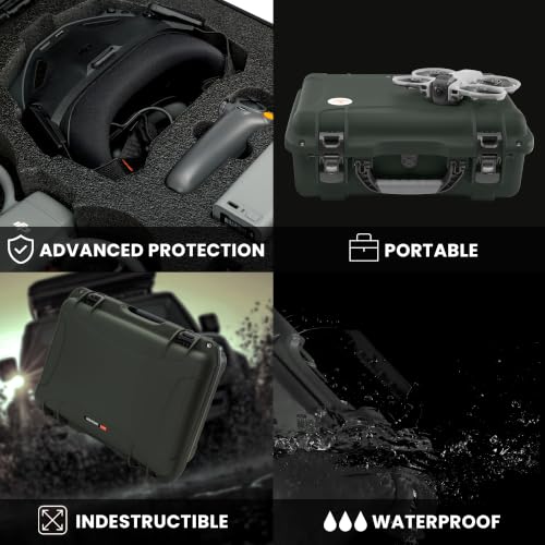 NANUK 930 DJI™ Avata 360 - Waterproof Hard Case with Drone Foam Insert - color: Olive