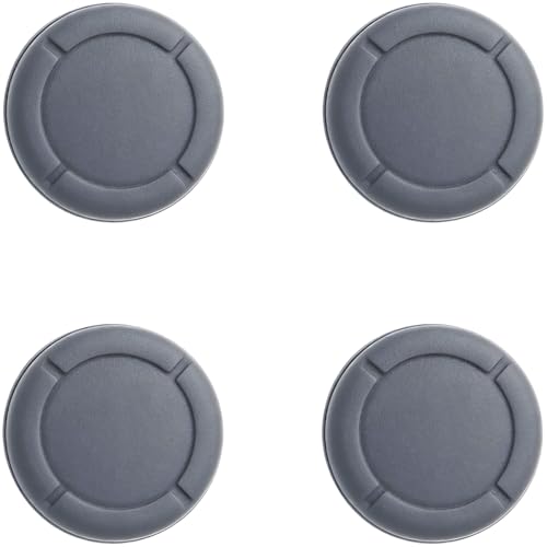 4 PCS Thumb Grip Joystick Cover Gray Analog Thumb Stick Cap Silicone Joystick Repair Parts for Game Console Joystick - color: Gray