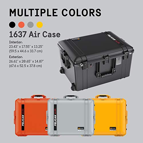 Pelican Air 1637 Case With Foam - Black