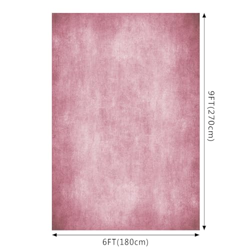 Pink Photo Backdrop Studio Abstract Texture Photography Background 6x9ft - color: Pink, size: 6x9ft