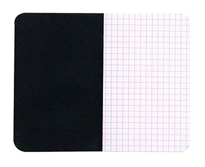 Rhodia Slim Staplebound Notebooks - Graph 48 sheets - 3 x 4 3/4 in. - Black cover - color: Black, size: 3 x 4 3/4, Graph paper