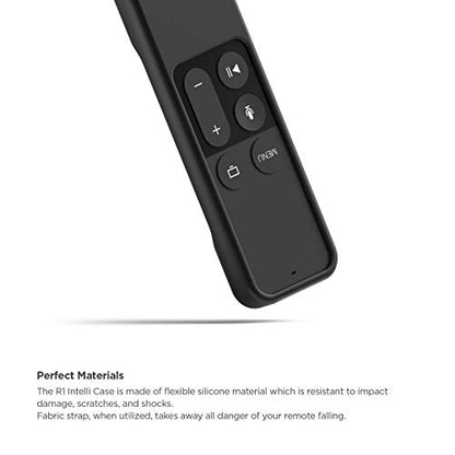 elago R1 Intelli Case for Apple TV Siri Remote 4K / 4th Gen - color: Black