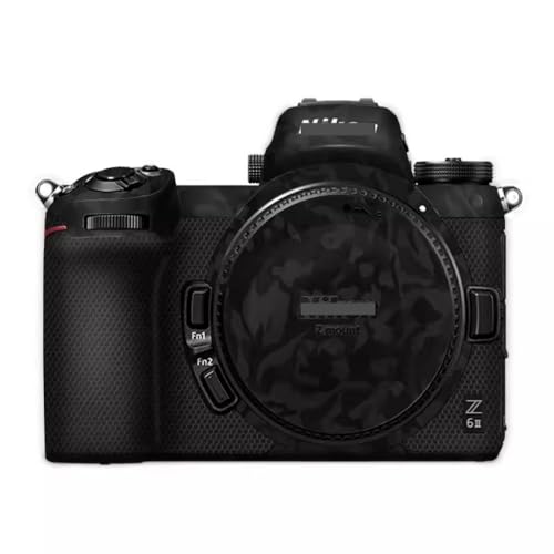Anti-Scratch Camera Skin Wrap Z6 II Sticker Coat Vinly Protective Film Body Protector Decals Cover for for Nikon Z6II Z7II Z7 II (Shadow Camo Black) - color: Shadow Camo Black