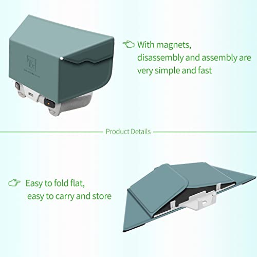 Hanatora Sun Hood Shade for DJI RC(Mavic 3 Classic/Pro,Mini 3/3 Pro Remote Controller),Foldable Monitor Sunshade Accessories