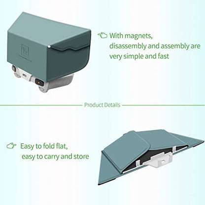 Hanatora Sun Hood Shade for DJI RC(Mavic 3 Classic/Pro,Mini 3/3 Pro Remote Controller),Foldable Monitor Sunshade Accessories