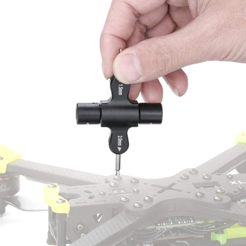 CNC Aluminum Quick Release Socket Wrench Multi-Purpose Prop Tool for FPV Drone RC Plane Airplane DIY Toys