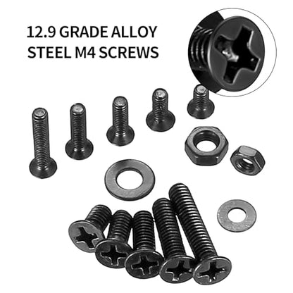 790 Pcs M3 M4 Machine Screws Assortment Kit,Metric Flat Head Screws - size: M3 M4 - 790