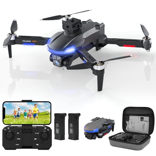 Drone with Camera for Kids, 1080P HD FPV Foldable Drones for Beginners