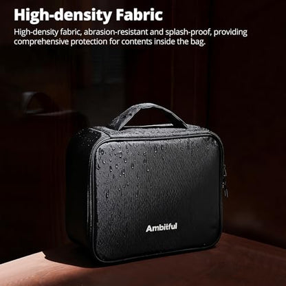AMBITFUL Carrying Bag Zoom P7 S for Photography Equipments with Large Capacity, Multi-functional Storage Case for Mini Drone and Other Accessories,with Thick Sponges and Interial Mesh Layer - size: S /9.8"x7.4"x4.5"