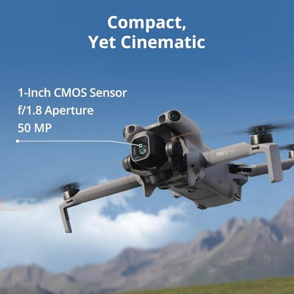DJI Mini 5 Pro Drone Fly More Combo (RC 2) 1" CMOS Sensor, 4K Video, Obstacle Sensing, 4 Battery Bundle with Deco Essentials CPS Exclusive 26 Month Protection Pack, Software & Accessory Kit - style: Fly More Combo Plus (DJI RC 2) + Deluxe Kit