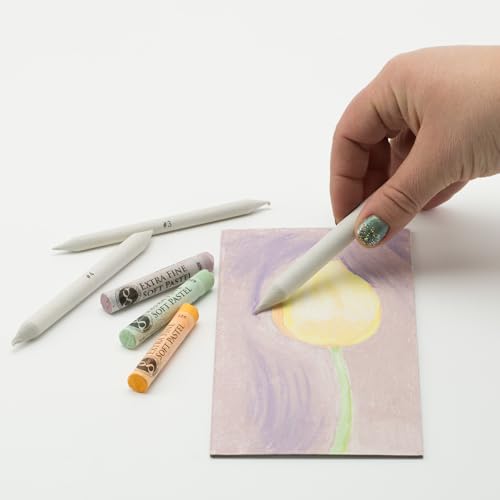 Creative Mark Blending Stumps - Solid Double-Ended Blending Stumps for Blending Charcoal, Pencils, Pastels, and More! - [Size # 2-12 Count] (Pack of 2) - size: Size # 2 (Pack of 2)