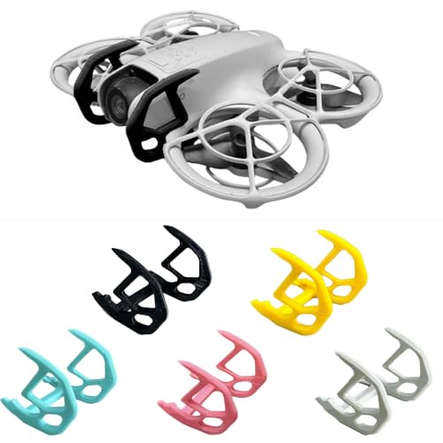 for DJI Neo Drone Gimbal Bumper Guard Lens Safety Anti-Collision Protector Camera Gimbals Guard Protective Bar Accessories (Black) - color: Black