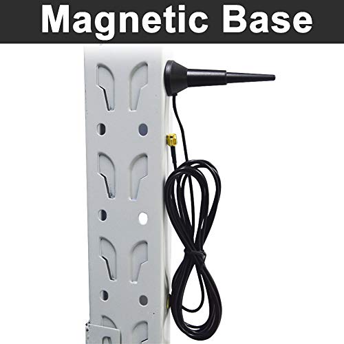 Dual Band WiFi Antenna 2.4GHz 5GHz 5.8GHz with Magnetic Base 3dBi