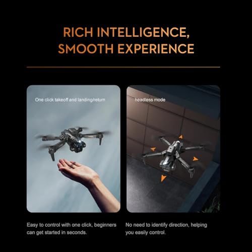 OBABO K10 Max Drone 4K High-Definition Three Camera Optical Flow Positioning Professional Aerial Photography Foldable Quadcopter (Silver) - color: Silver