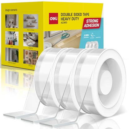 deli Double Sided Tape Heavy Duty,30 Feet - size: 30 Feet