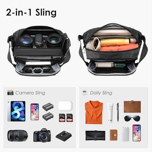 TARION Urban Camera Shoulder Sling Bag Compact 5.5L XProber - size: XProber (5.5 Liters)