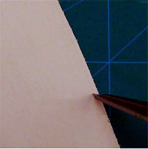 Brccee AC Leathers DIY Adjustable Edge Creaser Wing Divider,Rotating Craft Tool Leathercraft Compasses, Compass Drawing Tool (4 Inch) - color: 4 Inch
