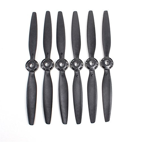 3 Pairs Blade A B Quick Release Propellers for Yuneec Typhoon H 480 Drone 6pcs (Black)