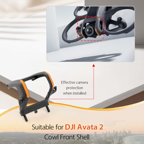 for DJI Avata 2 Gimbal Bumper Camera Front Frame Replacement for Avata 2 Drone Camera Protector Gimbal Accessories Repair Parts