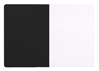 Rhodia Classic Dot Grid 6 X 8 1/4 A5 Black Cover Notebook - color: Black, size: 6 x 8 1/4, Dots paper