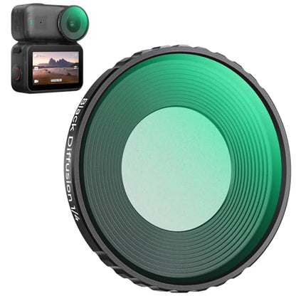 K&F CONCEPT Black Diffusion 1/4 Filter for DJI Osmo Nano - style: Black Diffusion 1/4