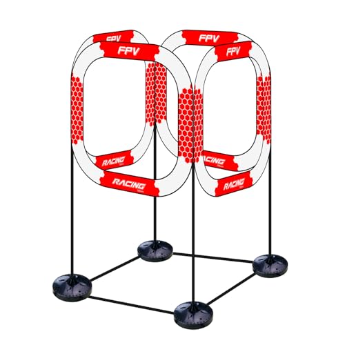 LDARC FPV Racing gate 765mm gate and base/780mm Magic gate and Base Training Obstacle Gate for RC Drone FPV Racing Outdoor Indoor (780mm Magic gate and Base) - color: 780mm Magic Gate and Base