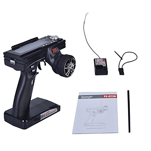 Flysky FS-GT3B 3CH GT3B RC Transmitter with FS-GR3E Receiver