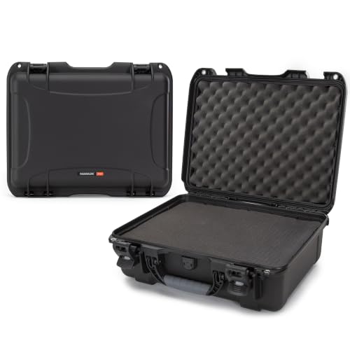 NANUK 930 Hard Case with Customizable Cubed Foam, Waterproof, Carry On - color: Black, style: Cubed Foam