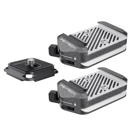 PGYTECH Quick Release Plate & Clamp V2 Kit Arca Swiss Plate Camera Mount - style: Two Clamps + Plate V2