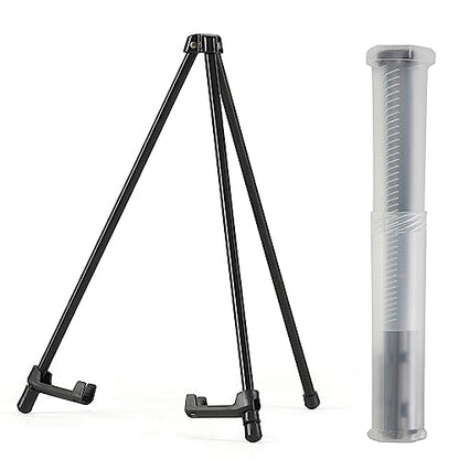 14" Tabletop Instant Display Easel, Black Steel Tripod Easel Stand(1 Pack) - style: 1 Pack Black