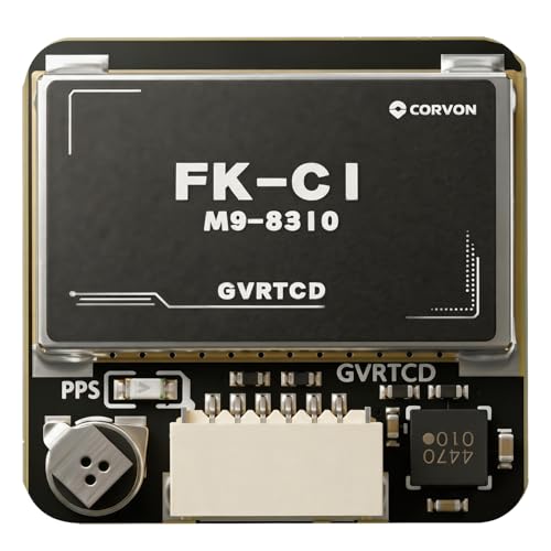 GNSS FK-C1 Compass Module with Upgraded 9th Generation Chip Compatible with FPV Fixed Wing UAV Supports GPS, GLONASS, BeiDou, Galileo, 32 Satellites