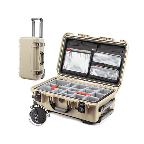 NANUK 935 Pro Photo Kit Camera Case, Waterproof Wheeled Hard Case, Carry-On