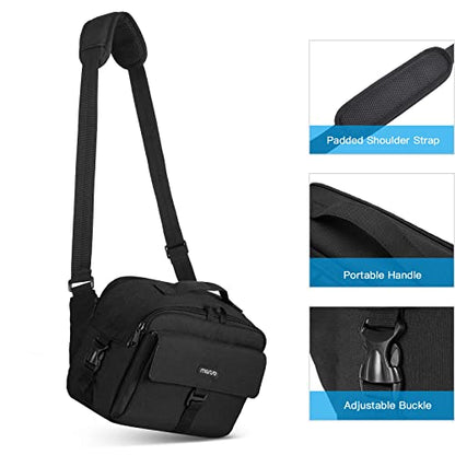 MOSISO Camera Shoulder Bag Camera Case Crossbody Sling Purse, Black - color: Black