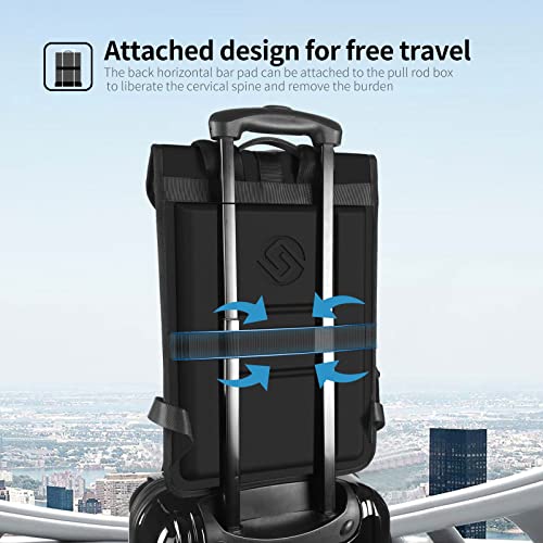 Smatree Waterproof Carrying Backpack for DJI Mini 4 Pro/3 Pro - color: Black/DJI Mini 4 Pro/3 Pro