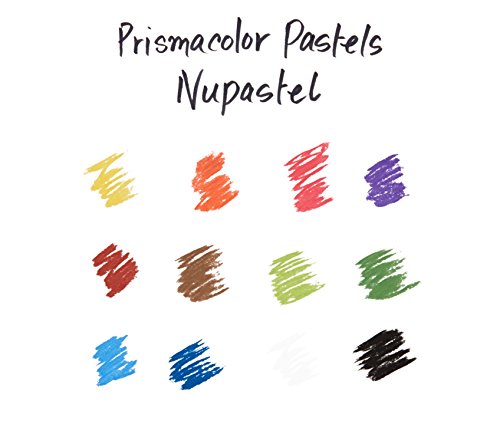 Prismacolor Premier NuPastel Firm Pastel Color Sticks, 96 Pack