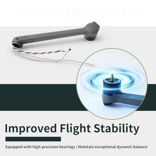Drone Motor Arm Assembly Rear Left Compatible with DJI Mavic 3 Series Robotic Arm Replacement for DJI Mavic 3 Cine/Classic Drone Spare Parts - color: Mavic3 Rear Left Drone Motor Arm
