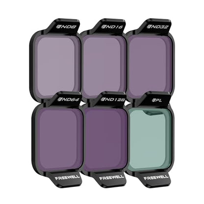 Freewell Standard Day ND Filter Kit for DJI Flip/Lito X1 Drone - style: Standard Day Kit