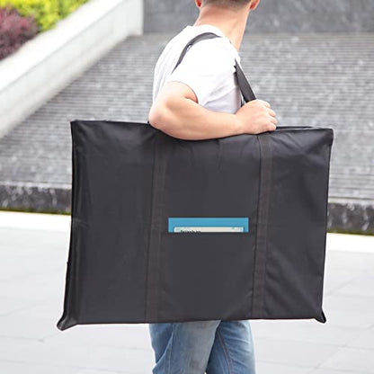 JJRING Dacron Art Portfolio Tote Bag 24'' x 32'' For 23'' x 31'' Black - size: 23''*31''