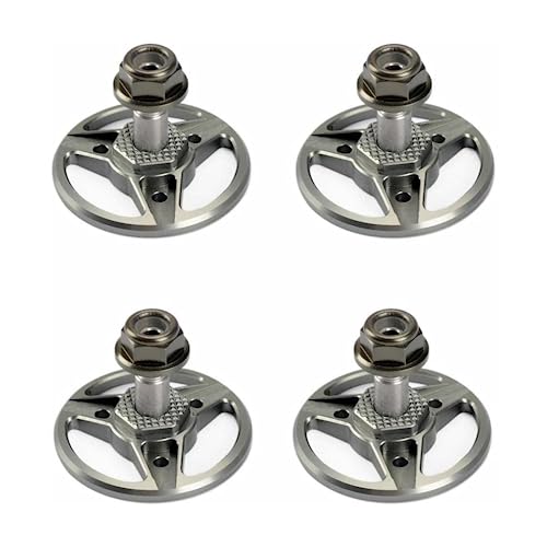 Buddy RC Motor Prop Adapter Set for DJI FPV Drone, Aluminium Propellers Adapter Mounts Set with M5 Mounting Hole for 5.2 Inch FPV Props（4PCS）