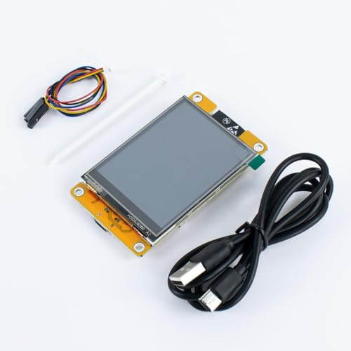 Hosyond 2.8'' ESP32 Display Resistive Touch Screen with WiFi+BT, ILI9341 Driver 240x320 TFT LCD Screen Module for Arduino - size: 2.8"