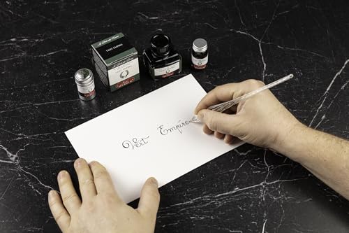 Herbin Bottled Fountain Pen Ink, 10ml - Empire Green - color: Cloud Gray, size: 0.3 fl oz