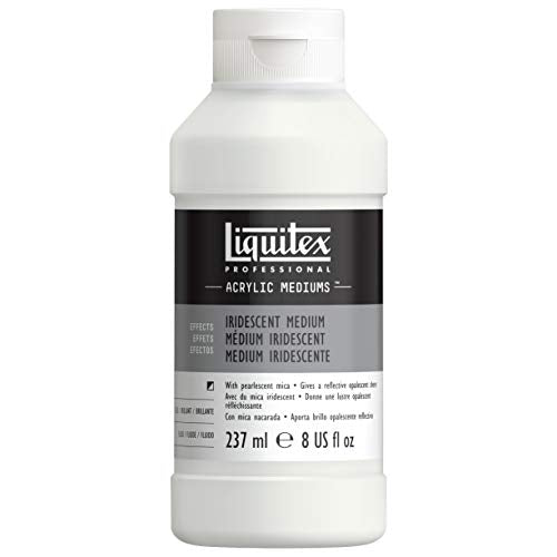 Liquitex Professional Effects Medium, 237ml (8-oz), Iridescent Medium - color: Iridescent Medium, size: 8 Fl Oz (Pack of 1), style: 8-oz
