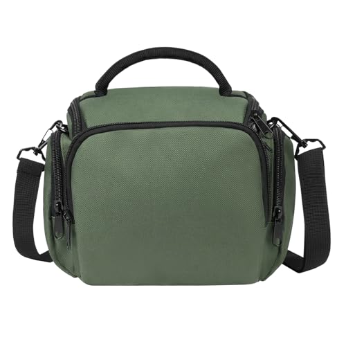 Ainiv DSLR Camera Bag, Large Waterproof Anti-Shock SLR Camera Case, Green - color: Green