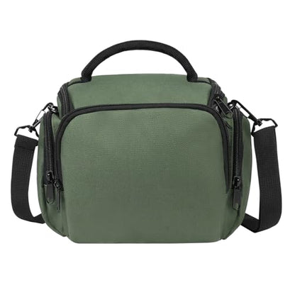 Ainiv DSLR Camera Bag, Large Waterproof Anti-Shock SLR Camera Case, Green - color: Green