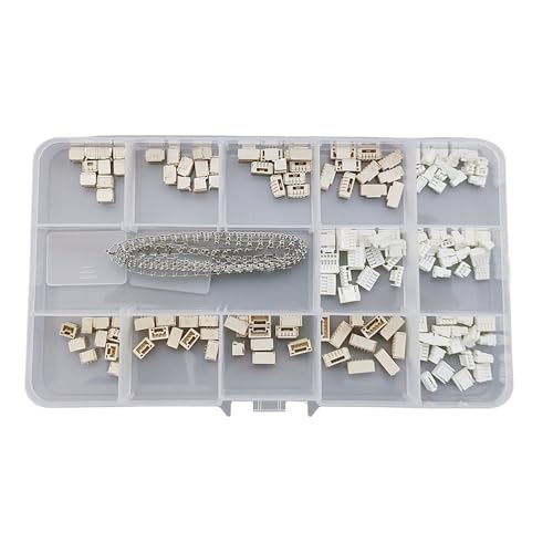 GH1.25 Connectors Kit Vertical/Horizontal SMD Socket and Crimp Terminal Compatible with JST GH 1.25mm 2/3/4/5 Pin Housing Connector Adapter